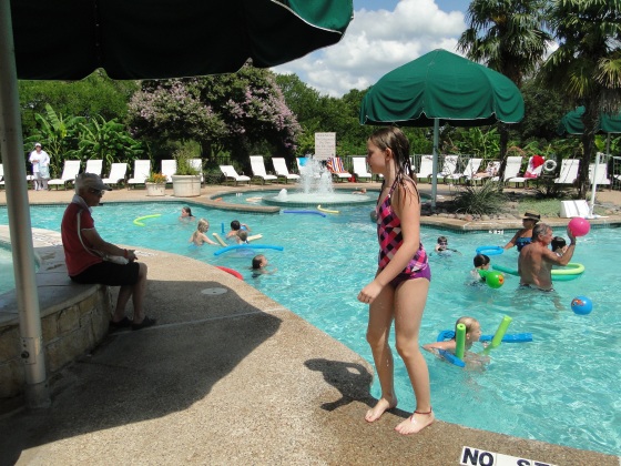 Outdoor Pool at Sun City Texas